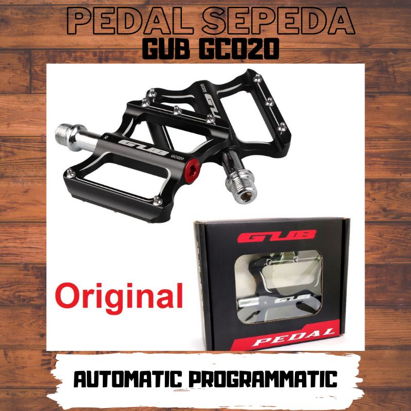 Pedal Bearing GUB GC020 Aloy Pedal Sepeda Mtb Gunung Lipat Bearing CNC