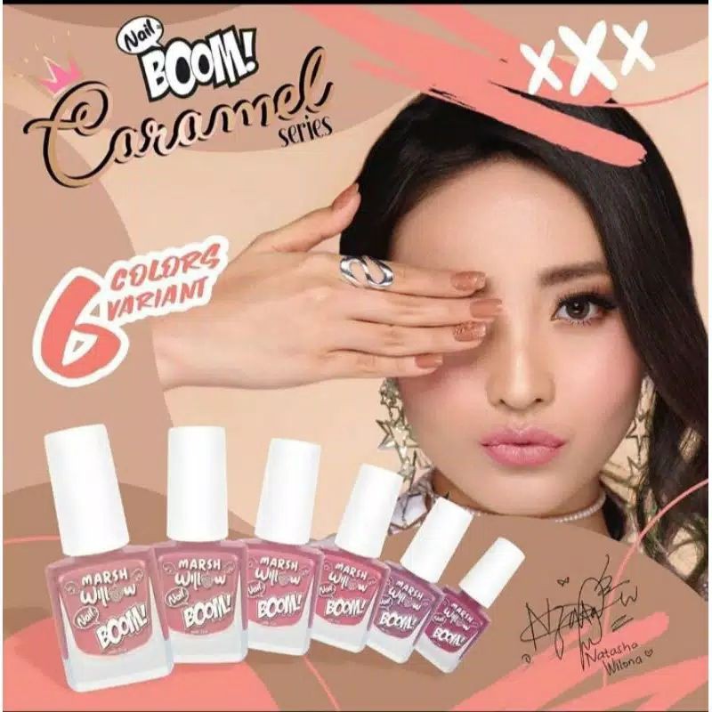 Oyafun Kutek O Yafun / Marshwillow nail Polish Boom Series by Natasha Wilona