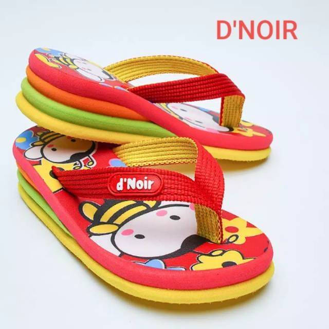 D'NOIR SANDAL ANAK PEREMPUAN LAPIS MERAH