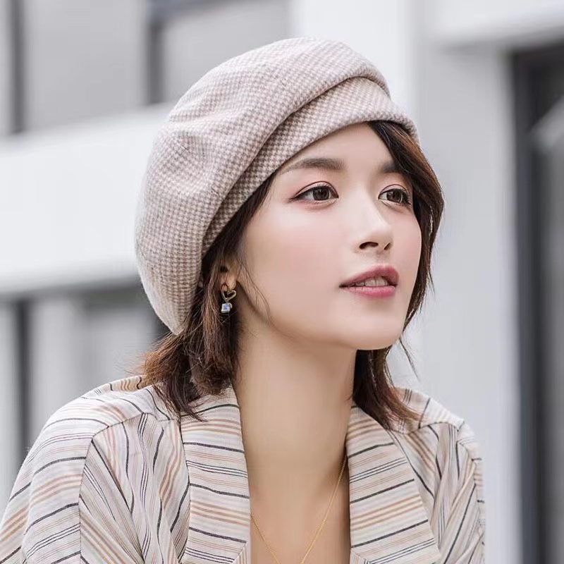 Topi Baret Hat Casual Korea Fashion Wanita Dewasa Newsboy Fashion Import