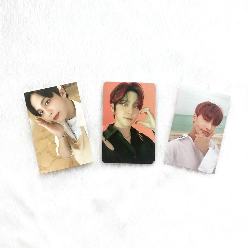 Photocard Ateez Zero Fever Part 3 Jongho San Yunho Benefit