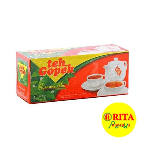 

Teh Celup Gopek Jasmine Tea Amplop / Non Amplop 25'S