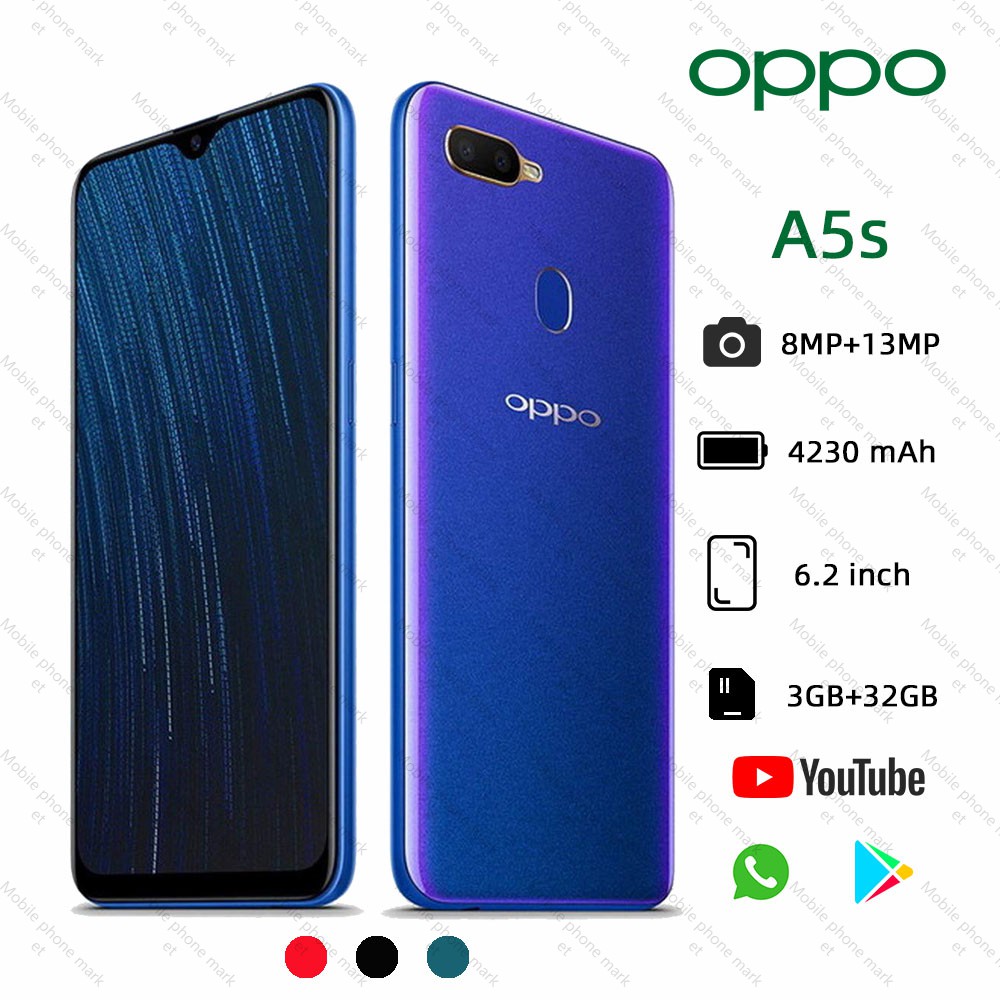 HP OPPO A5S 6.2INCH RAM 3GB ROM 32GB Waterdrop Screen