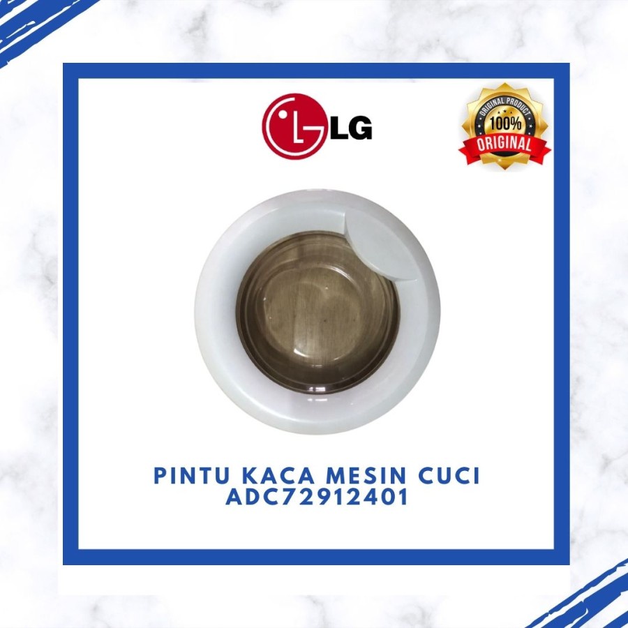 PINTU KACA MESIN CUCI LG WD-K8065TP ADC72912401 ORIGINAL