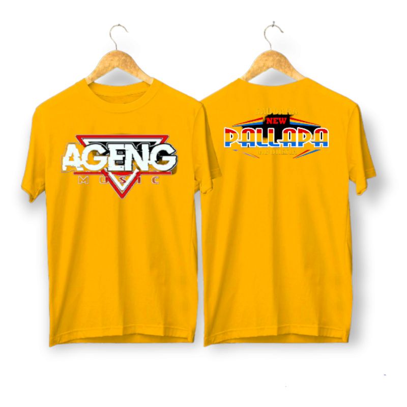 KAOS PENDEK NEW PALAPA ORIGINAL DISTRO - KAOS PENDEK AGENG MUSIK PALAPA MODEL TERBARU