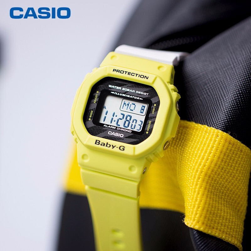 Casio Watch Tokyo Olympics Cooperation Bright Yellow Trendy Waterproof Sports Watch DW-5600TGA-9PR