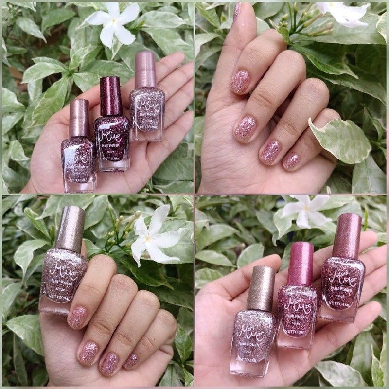 [PER PCS] KUTEK MARIMAR NUDE GLITER WARNA CANTIK - KUTEX MARIMAR GLITTER