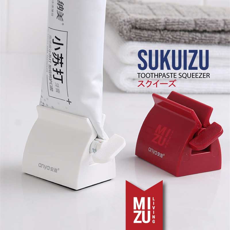 MIZU SUKUIZU Toothpaste Squeezer Jepitan Odol Pencentan Skincare Tube Penjepit Tabung Lotion Cream