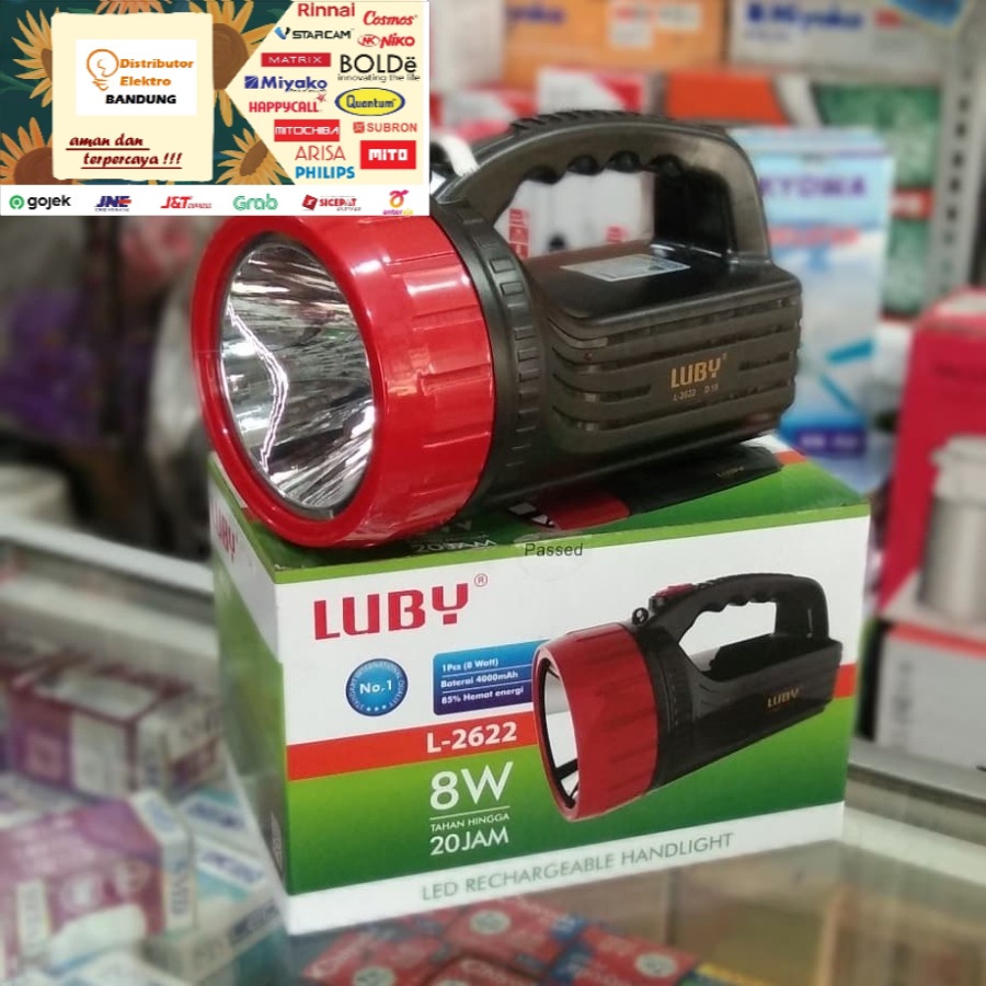 LAMPU SENTER LUBY L-2622 8W