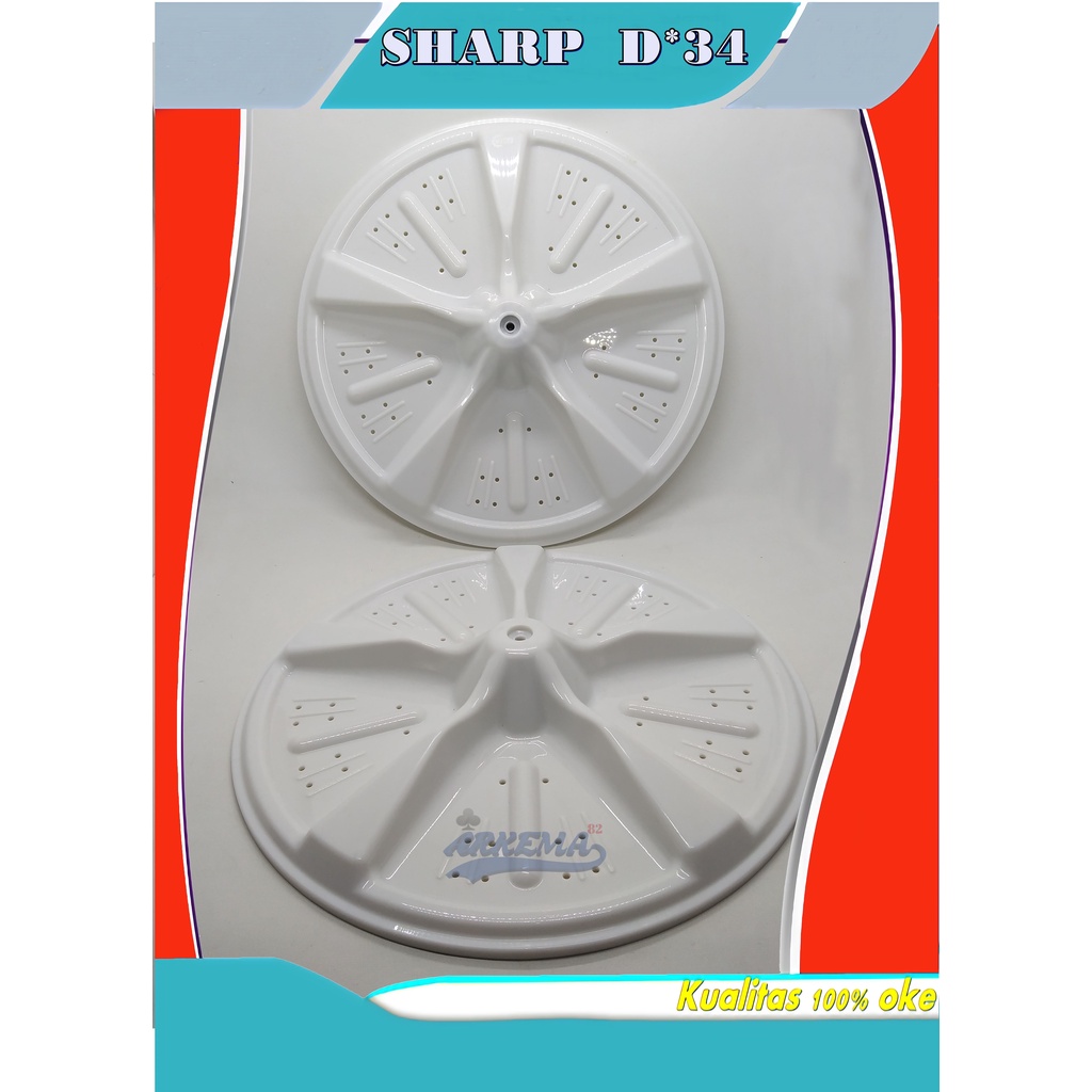 PULSALATOR MESIN CUCI SHARP | PULISATOR / PULSATOR / PULLISATOR / PULYSATOR GIGI Z*10 LEBAR 34CM