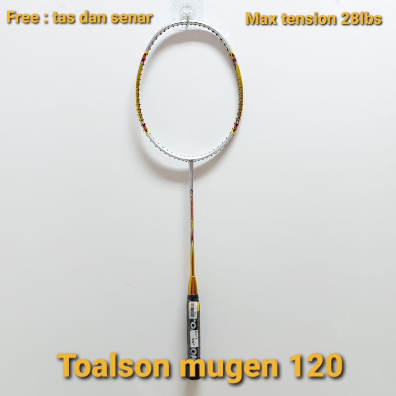 Raket badminton toalson mugen 120