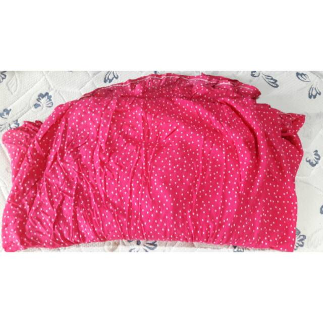 Rok panjang warna pink lucu/ rok murah/ rok lucu/ rok main/ rok kerja/ rok hangout/ rok pengajian