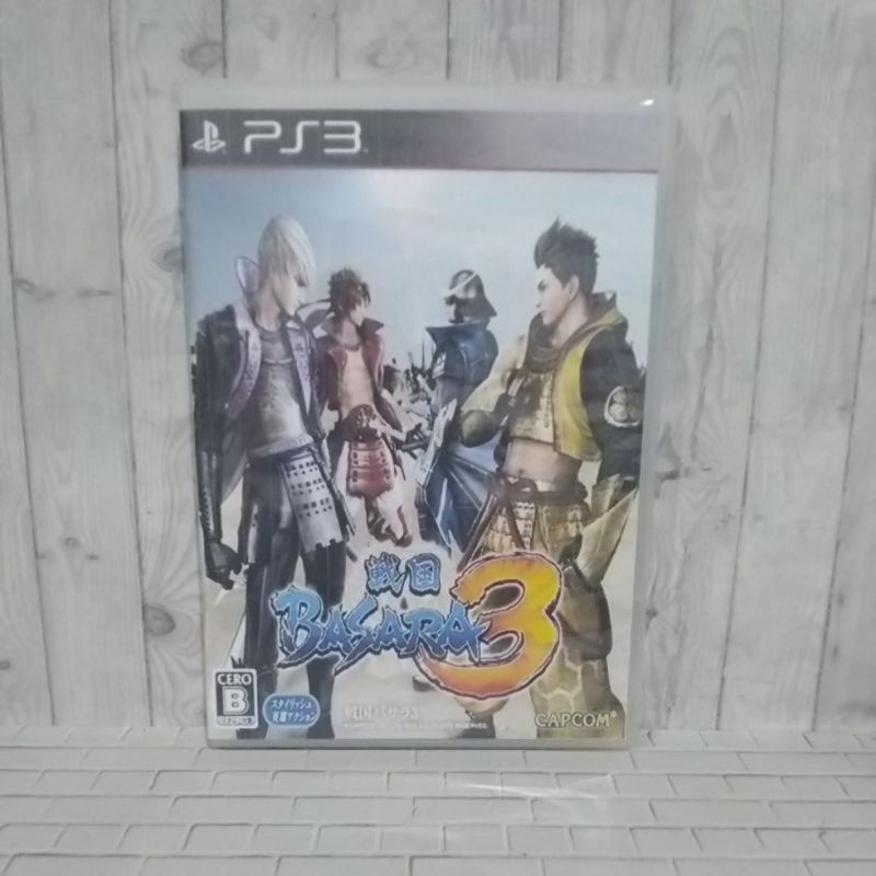 BD  KASET ORIGINAL PS3 SENGOKU Basara 3 Jpn Bahasa Jepang