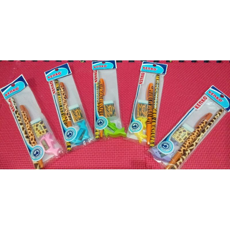 

PAKET KENKO SEKOLAH C BOLPOINT+RAUTAN +PENGHAPUS + PENSIL