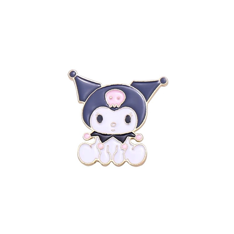 Kartun anime Clow m pom Purin melodi bros lucu alloy drop minyak lencana siswa beberapa aksesoris