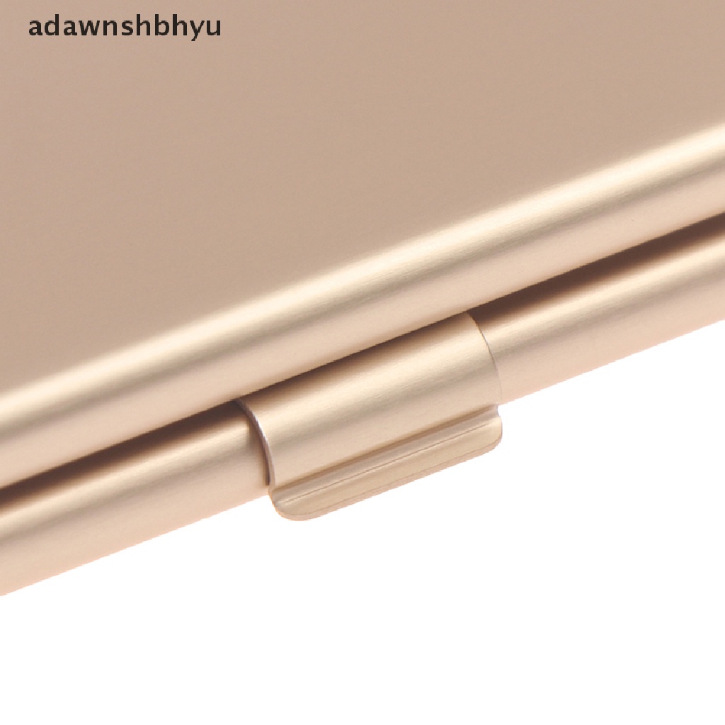 Adawnshbhyu Aluminium Card Box Phone Memory SIM Card Box Kotak Penyimpanan Paket Kartu