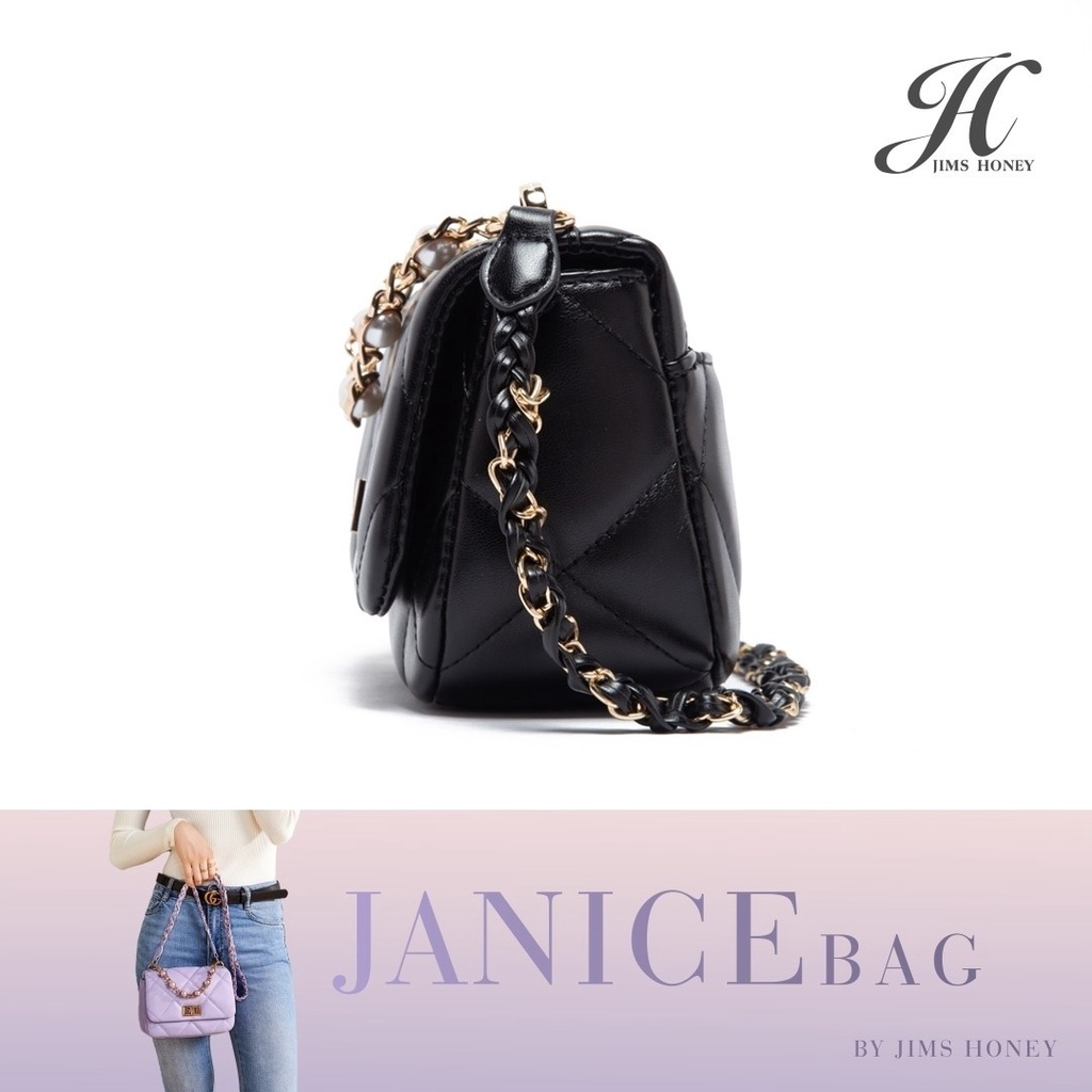 Jims Honey Janice Bag Tas Jinjing Selempang Kecil Pesta Wanita Cewek Fashion Korea Kasual Keren Import Jimshoney Murah