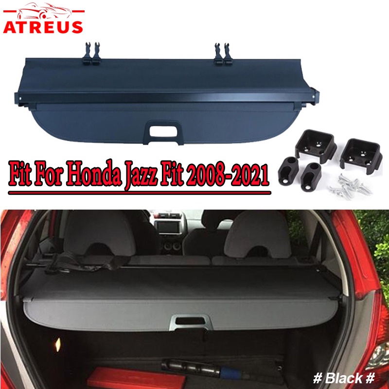 Cover Pelindung Bagasi Belakang Dapat Ditarik Untuk Honda Jazz Fit 2008-2013 2014-2021