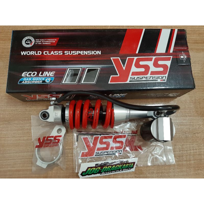 SHOCK SOK MONOSHOCK BELAKANG YSS G SERIES TABUNG PISAH BLACK ORIGINAL YSS THAILAND UNTUK MOTOR NINJA