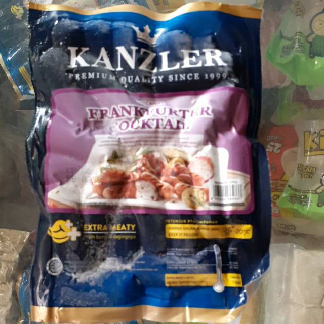 

Kanzler sosis ayam Frankfurter Coktail 500 gr