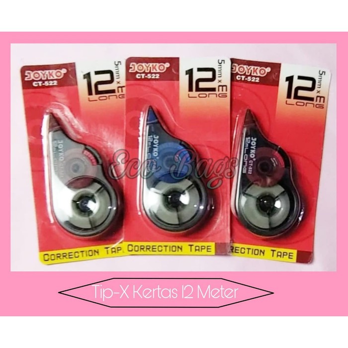 

Correction Tape Joyko CT-522/Correction Pen/Pita Koreksi Joyko CT-522