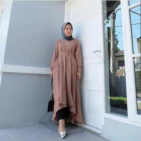 Jual Nada Tunik Tunik Wanita Terbaru Baju Lebaran Atasan Tunik Atasan