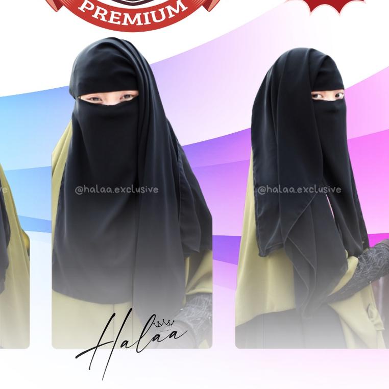 ➵ NIQAB YAMAN PENDEK / Cadar Mesir ☟