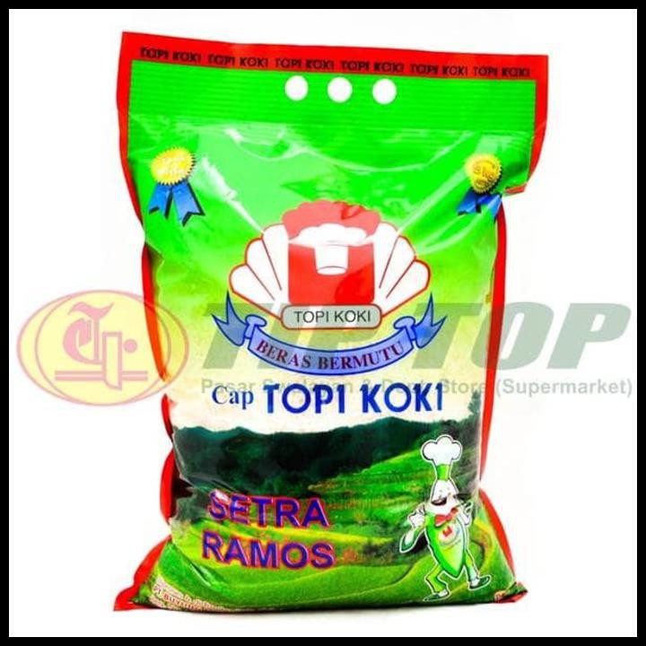 

HOT SALE TOPI KOKI BERAS SETRA RAMOS 5KG terjamin