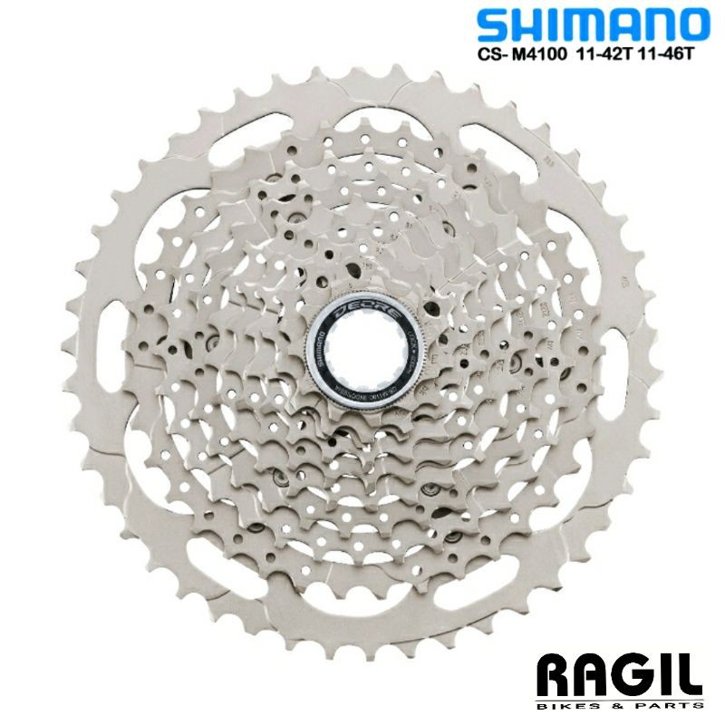SPROCKET SPROKET SHIMANO DEORE 10 SPEED M4100 M 4100 11 - 42 - 46 T 11T - 42T - 46T 11T-42T 11T-46T