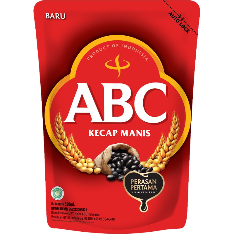 

ABC Kecap manis refill 60ml/225ml/520ml