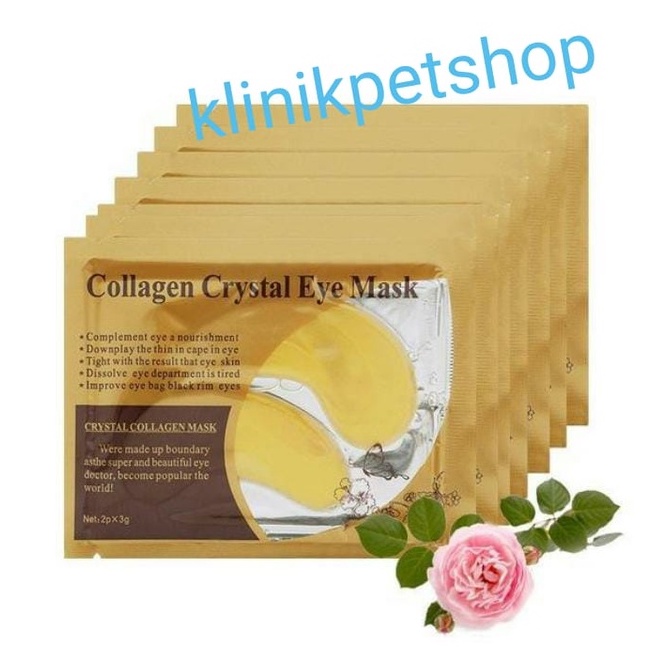 Collagen Crystal Eyes Mask - Sepasang Masker Mata Colagen Penghilang Mata Panda