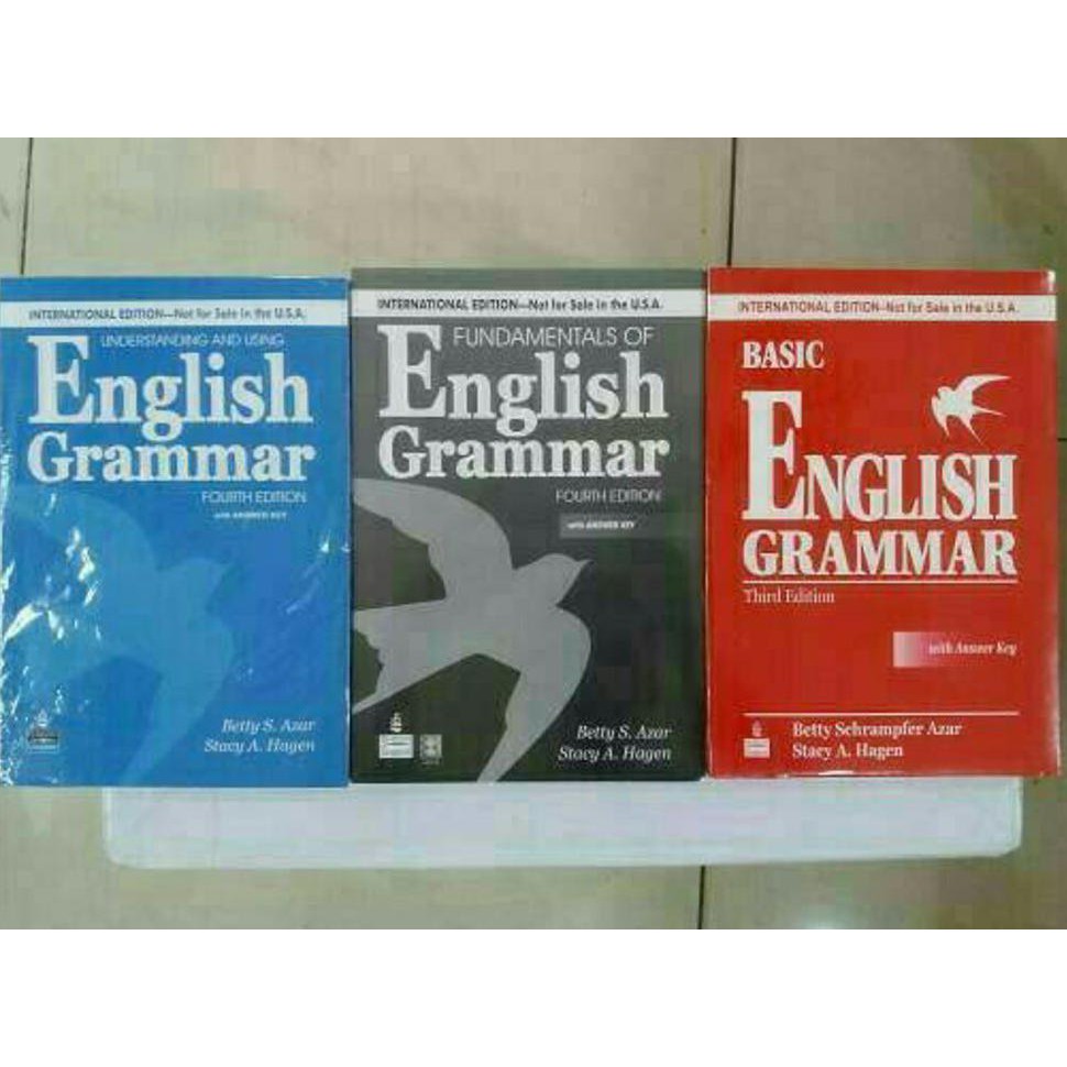 Paling Murah English Grammar Edisi 4 Betty Azhar 3 Buku
