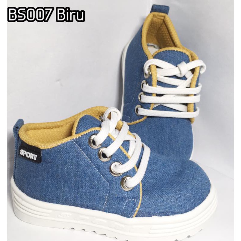 Sepatu Anak Size 22-25 Sepatu Kets Anak Laki Laki BS007 