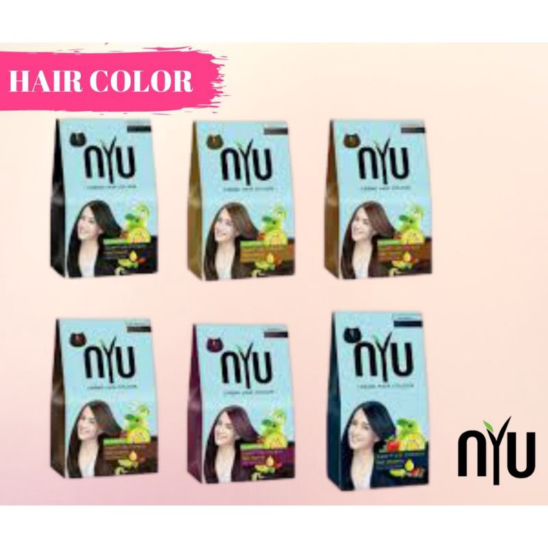 Nyu hair colour