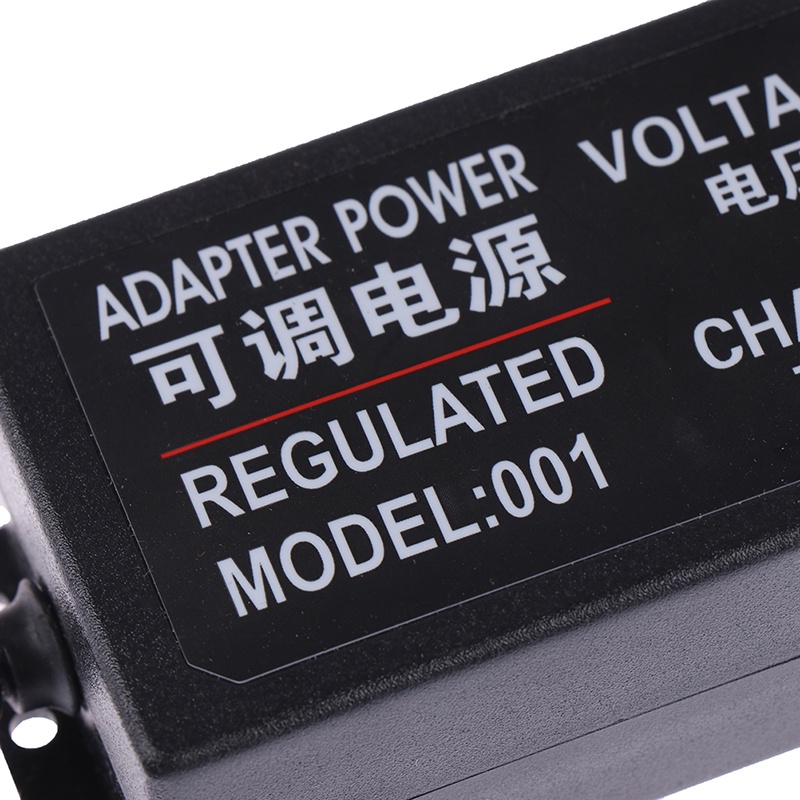 (LUCKID) Adapter Power Supply AC / DC 3-12V 5A Voltase Adjustable