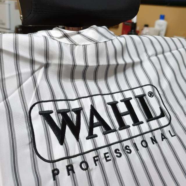 WAHL Kip Kep Cape Kain Potong Rambut Barbershop Hairdressing Pangkas Original Bordir Sulam