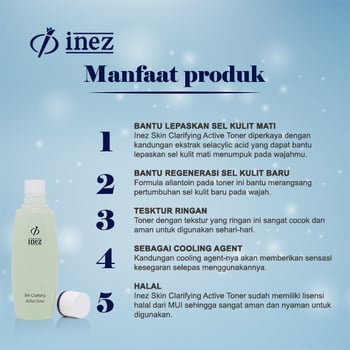 INEZ SKIN CLARIFYING ACTIVE TONER 150ML