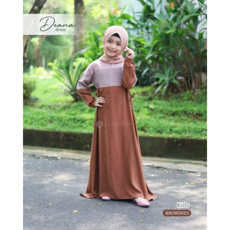 DEANA MOM AND KIDS DRESS ALFASA DAILY