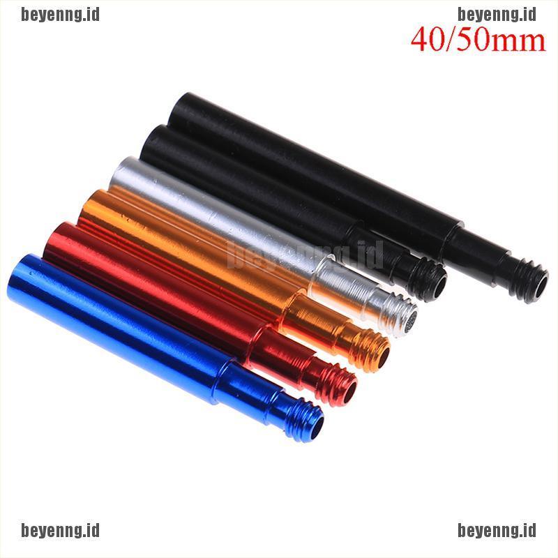 Beye 5pcs Tabung Extension Katup Presta 50 / 40Mm Untuk Sepeda