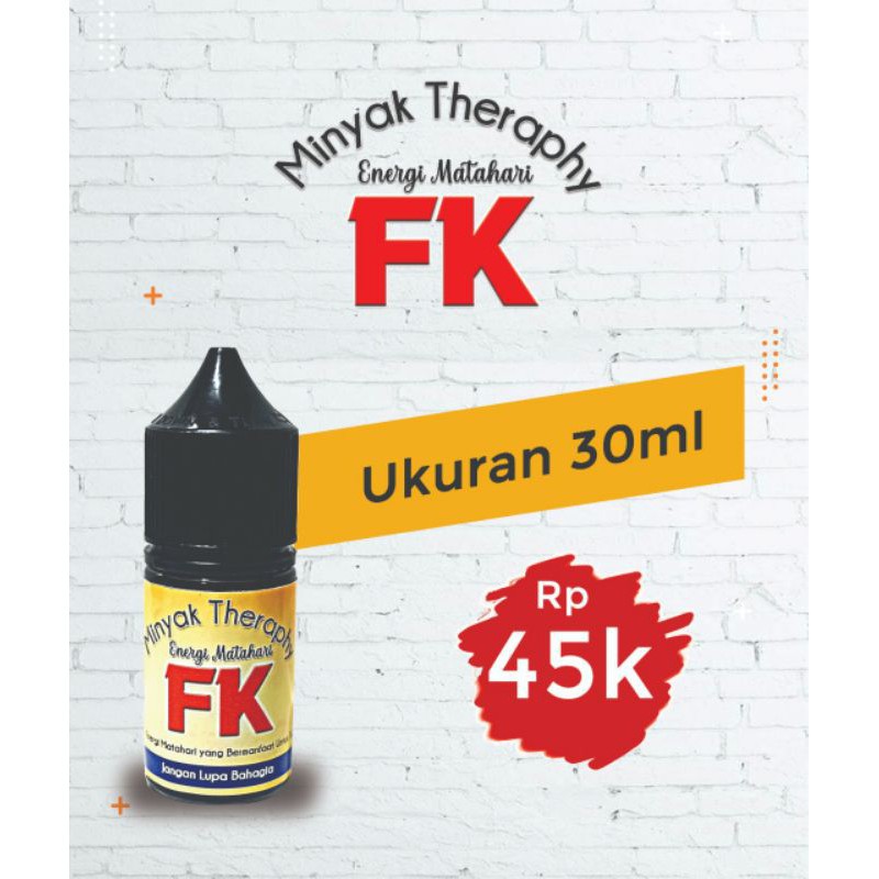 Minyak Theraphy Energi Matahari FK Obat Gatal-Gatal Gigitan Serangga &amp; Penyakit Lainnya Paling Ampuh