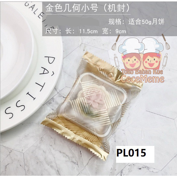 

Plastik Mooncake Kue Bulan Kemasan Cookies Nastar Mochi Pia 50gr PL15