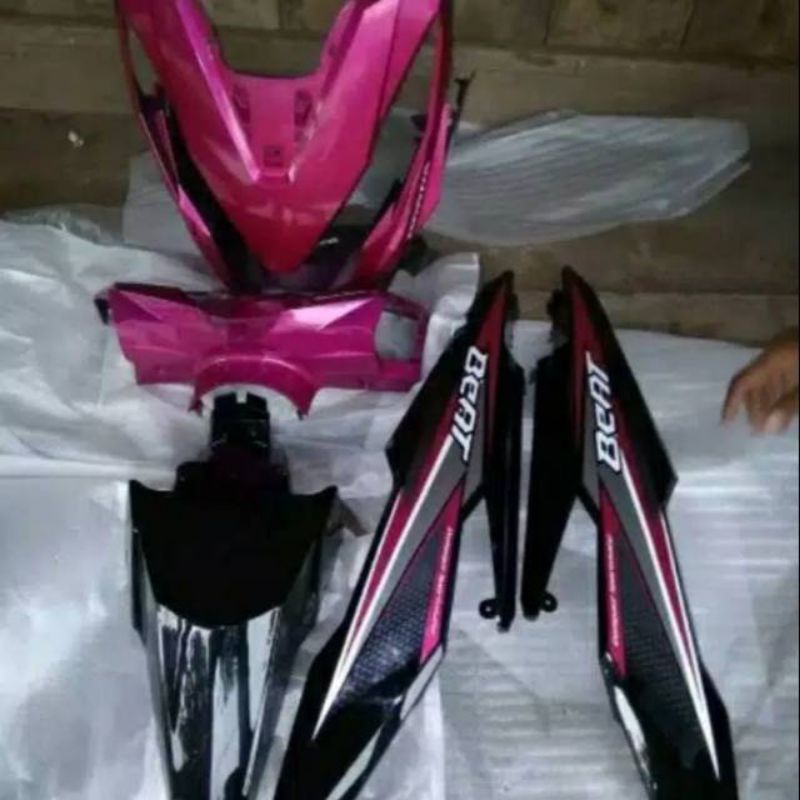 PAKET BODY HALUS+STRIPING BEAT NEW ESP ECO PINK MAGENTA 2018