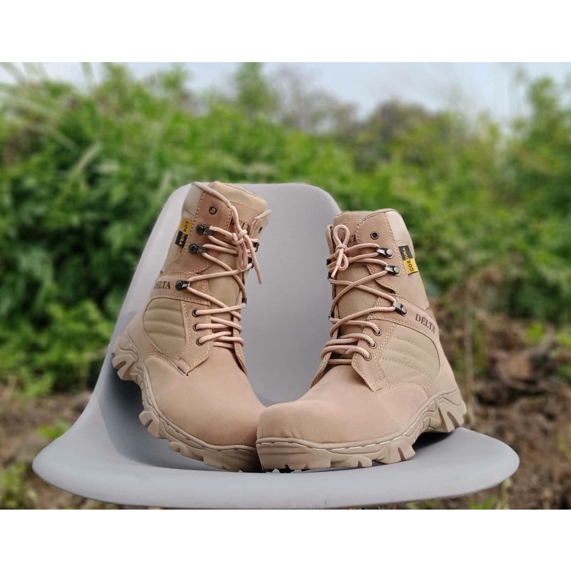 sepatu safety boots pdl cordura taktikal kerja lapangan 8inc