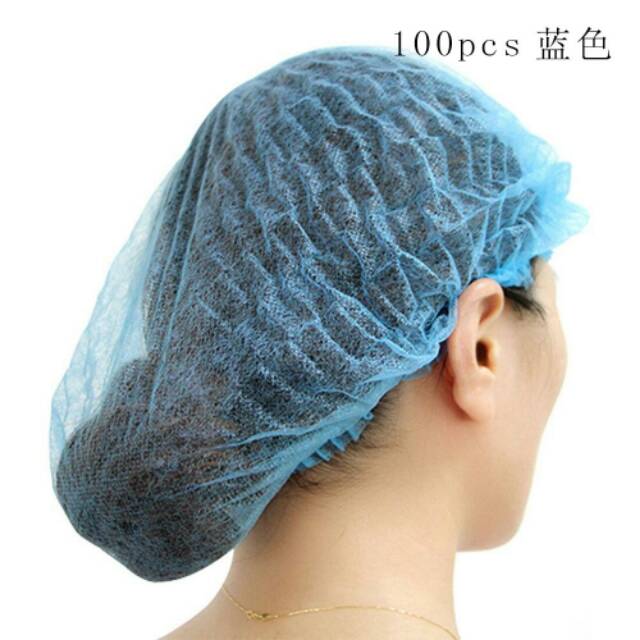 Hair cap hair hat nurse cap hair net cover head non woven medical disposable