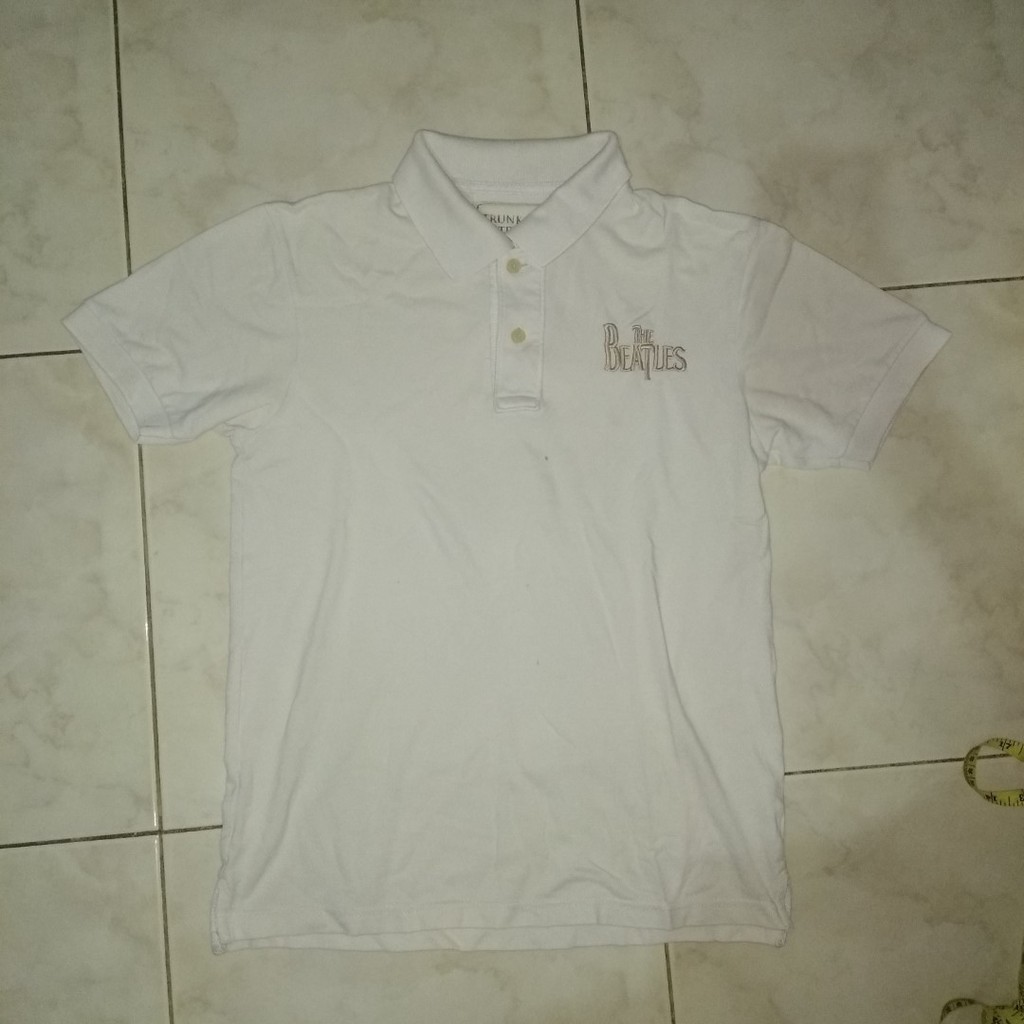 THE BEATLES JOHN LENNON Polo Baju Preloved Second Bekas Kaos Shirt
