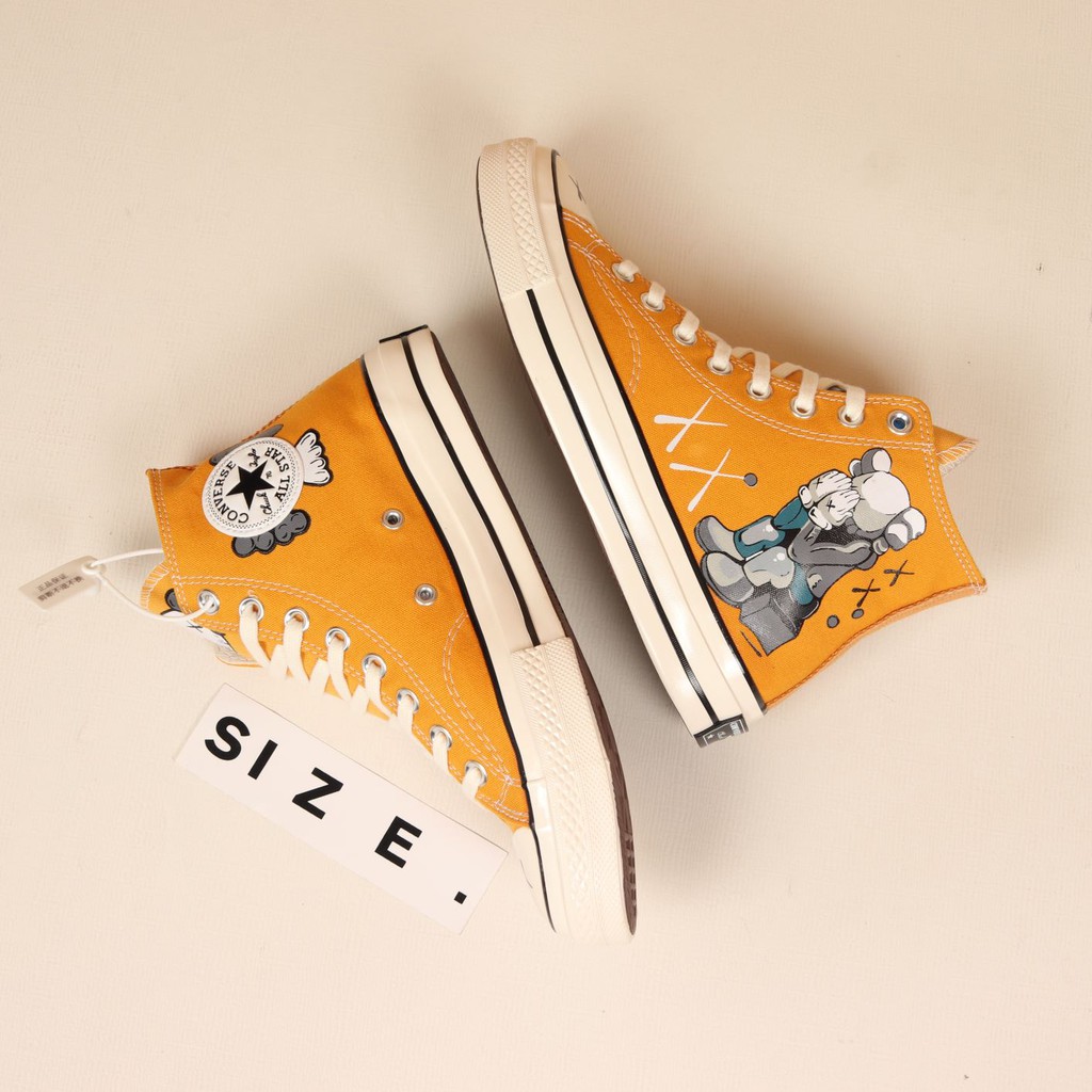 Converse All Star 1970's Sun Flower Hi KAWS