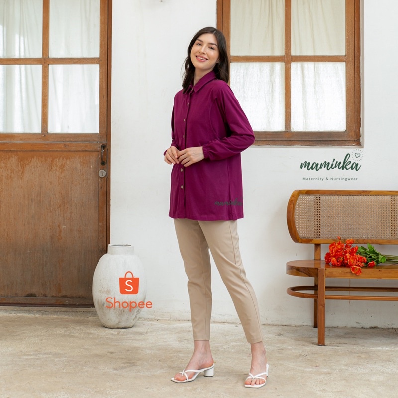 LOLA SHIRT BUSUI FRIENDLY BY MAMINKA