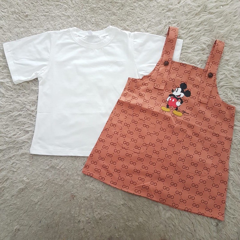 Baju Bayi IMPORT Mickey Overall