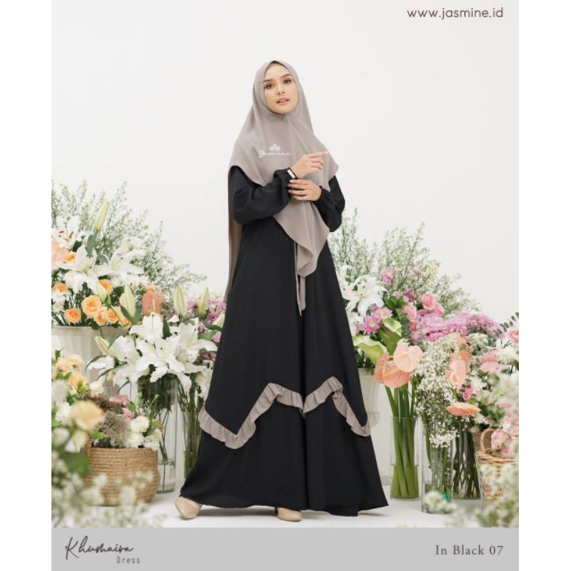 KHUMAIRA DRESS MOM (GAMIS SAJA) original by JASMINE BY LIDIA HADIWINOTO