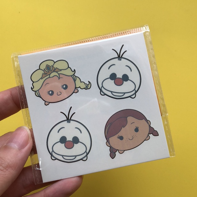 

POTATOO Frozen tsum tsum Temporary Tatto Sticker
